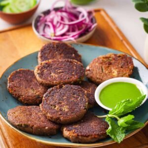 Classic Chicken Shami Kebab by Sana's Home Kitchen (12 pcs) (Frozen | Ready-to-Fry)