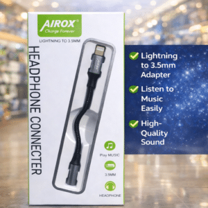 AIROX Lightning to 3.5mm Headphone Connector