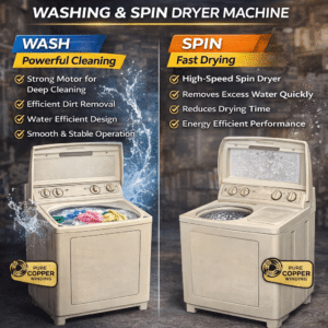G.F.C. Washing & Dryer Machine – Heavy Duty (GF-125 / GF-225 / GF-435)