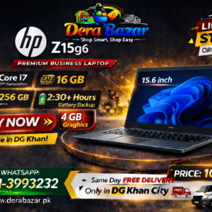 HP Z15 G6 – Core i7 9th Gen | 16GB RAM | 256GB SSD