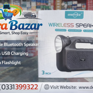 Greatnice Wireless Speaker GTS-2068 – 3 Inch Portable Bluetooth Speaker