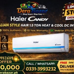 Haier Candy AC 1.5 Ton Inverter