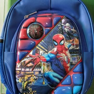 Spider-Man 3D Kids School Backpack.
