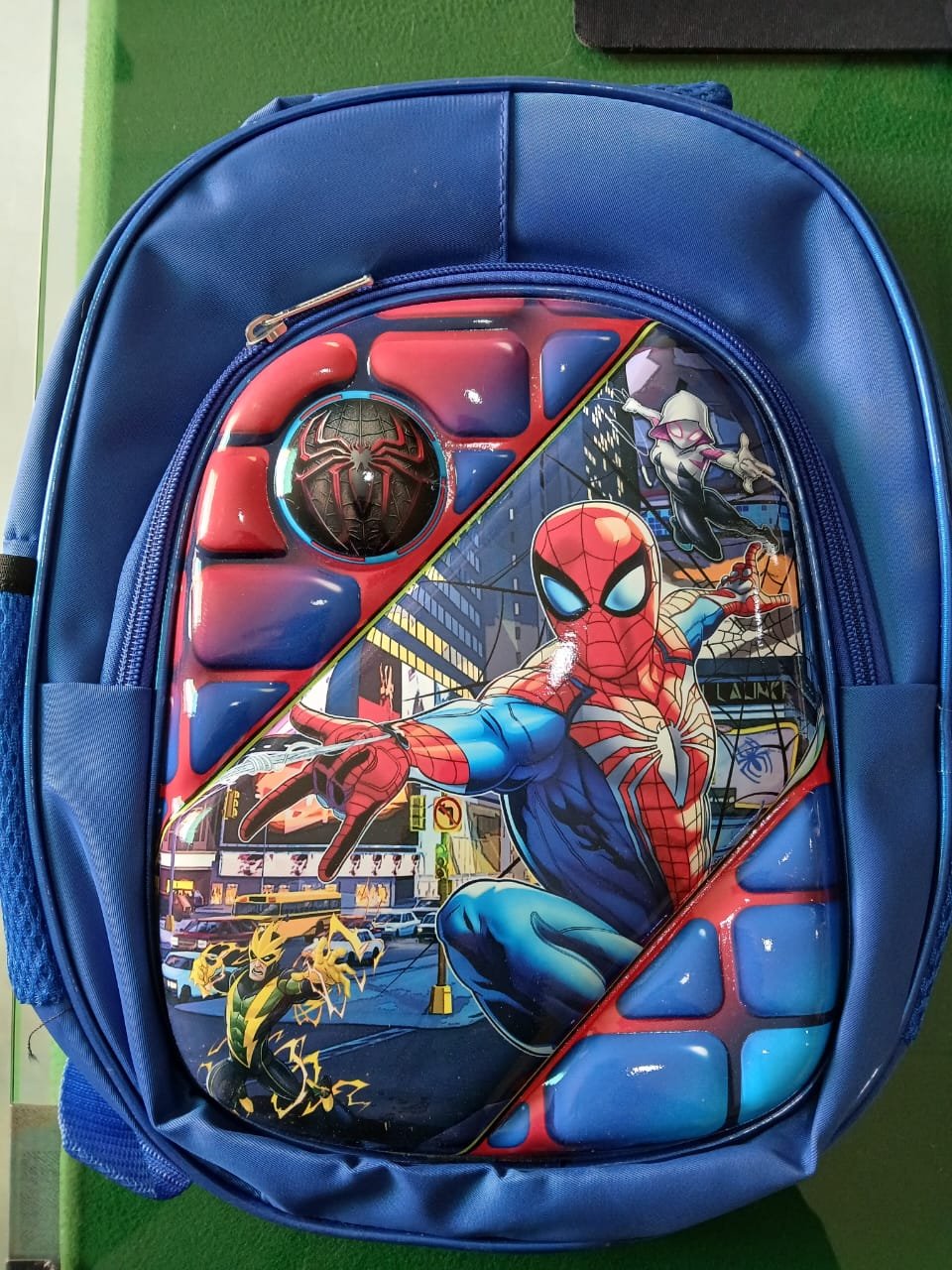 Spider-Man 3D Kids School Backpack.