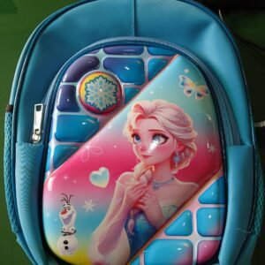 Frozen Princess 3D Kids School Backpack
