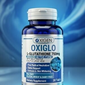 OxiGlo Tablets (L-Glutathione 750mg)