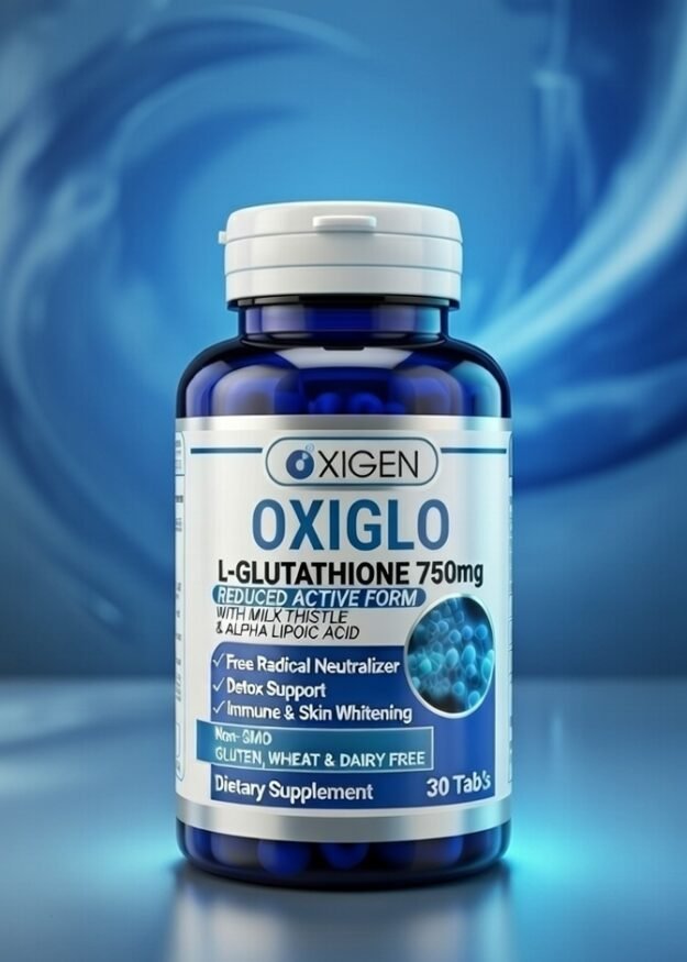 OxiGlo Tablets (L-Glutathione 750mg)